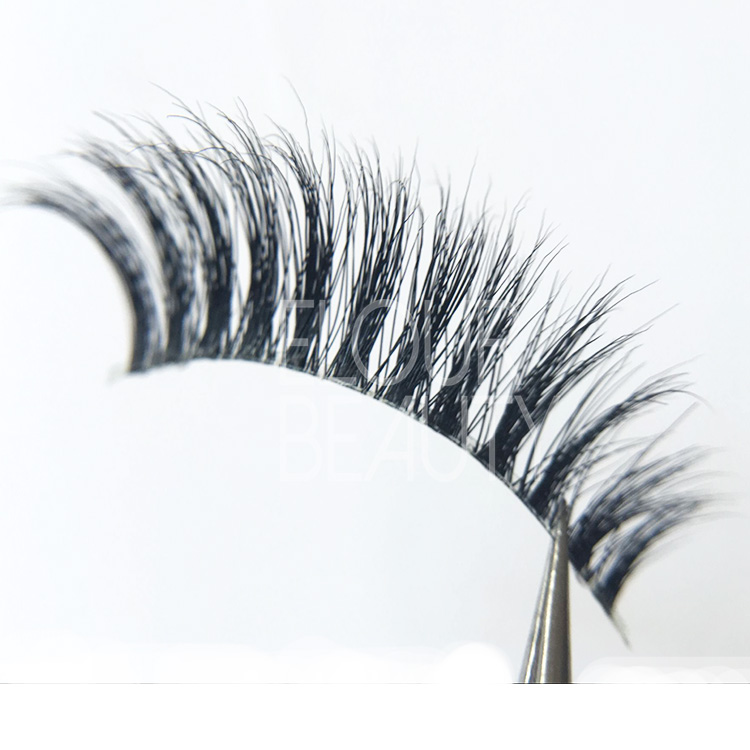 3D invisible bands long eyelashes China wholesale EJ83